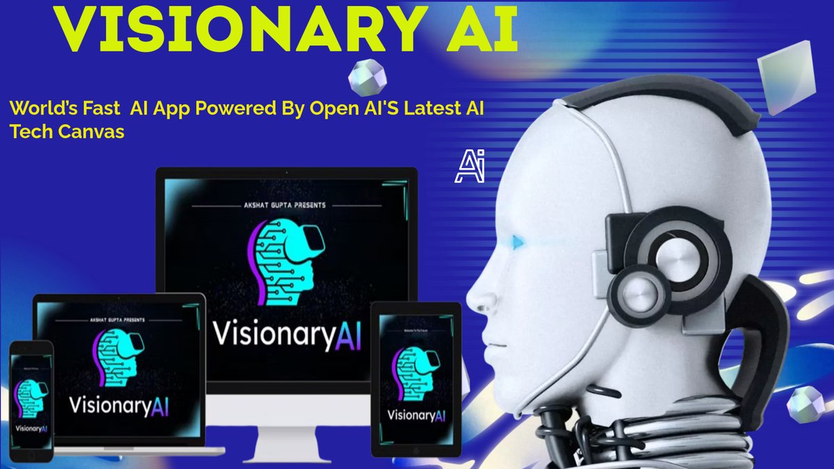 Sagornodi229348's tweet image. Visionary AI - World’s Fast  AI App Powered By Open AI&apos;S Latest AI Tech Canvas

Click Here Get full Details - newofferreview.com/visionary-ai/

#visionaryai, #getvisionaryai, #buyvisionaryai, #visionaryaidemo, #OpenAI, #visionaryaiscam, #visionaryaiotos, #visionaryaibonus,