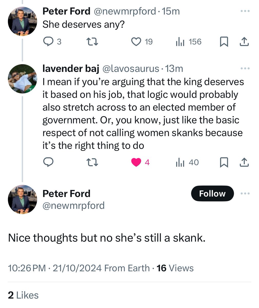 Channel 7’s Peter Ford seen here showing how well the company’s ’change away from its toxic culture’ is going while talking about Lidia Thorpe