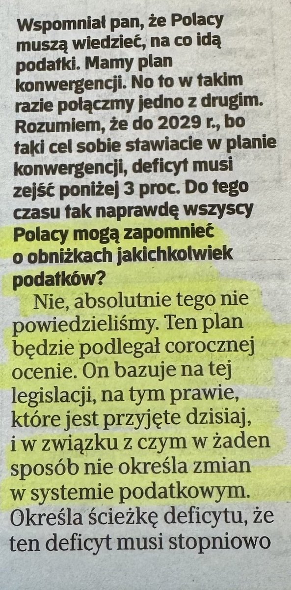 cszymanek's tweet photo. @k_berenda Heheszki my bierzemy na klatę:) bo redaktor zrobił zbyt duży skrót myślowy w zajawce na „jedynce”. Nie zmieni się wysokość podatku bankowego, w przypadku innych obciążeń - decyzja będzie podejmowana każdego roku z osobna. https://t.co/qd6dy9kjtS