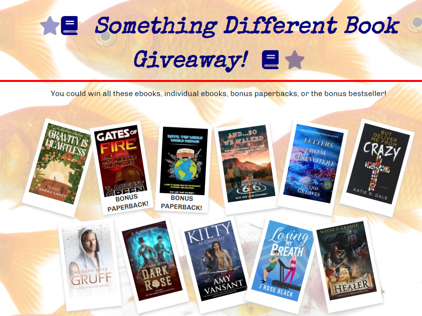 Read something different and win this collection of ebooks! AuthorsXP.com/giveaway