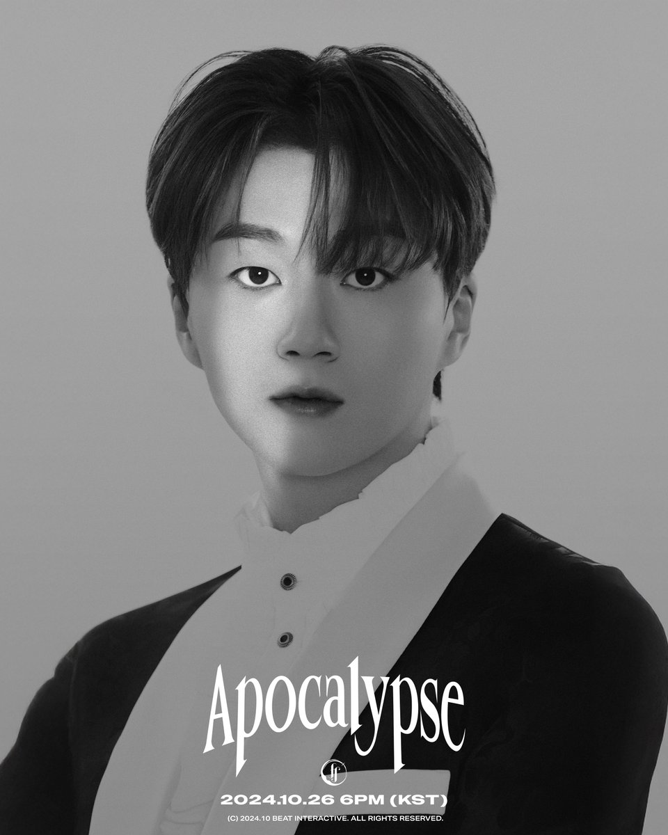 official_fore's tweet photo. [ #FORESTELLA_NEWSONG ]

Digital Single ‘𝗔𝗽𝗼𝗰𝗮𝗹𝘆𝗽𝘀𝗲’

Concept Photo ver.2
#ChoMingyu 

🎧 Release on
2024.10.26 6pm (KST)

#포레스텔라 #Forestella 
#조민규 https://t.co/R7hc7zw4mJ