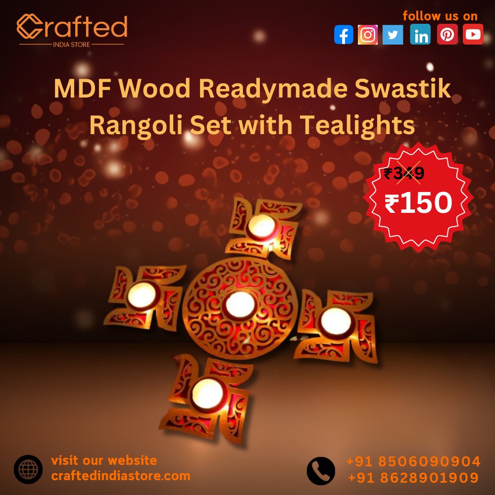 crafted_store's tweet photo. 🛍️ Unmissable: Up to 50% OFF at Crafted India Store! 🎉
.
#GreatIndianFestival #BigDamakaSale #CraftedIndiaStore #FestiveShopping #ShopNow #Discounts #IndianFashion #Sale #ShopLocal #FashionDeals #CelebrateInStyle #ShopSmart https://t.co/A8dVCK4KSg