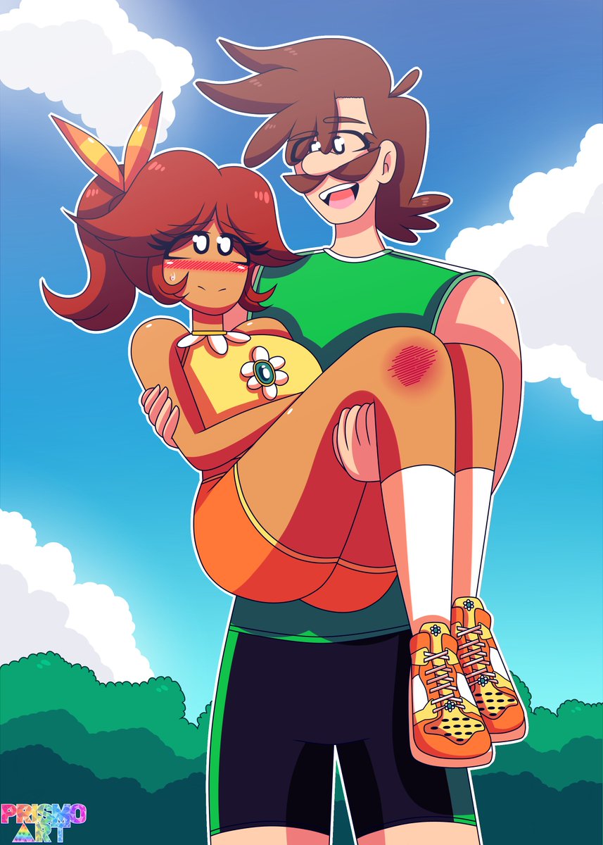 💚Helping Hand 🧡 I knew i had to draw this one based on