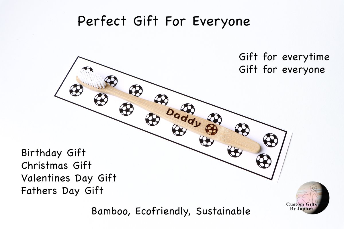PrintJupiter's tweet photo. ⚽️ Personalised Toothbrushes🪥⚽️
Christmas Gift for Kids Husband
Birthday Gift for Dad Friends

✨https://t.co/sU0w80wHbq
Gift for Grandchild

#secretsanta #giftfordad #birthdayboy #FootballFans #unitedkingdom #popmaster #ManCity #LIVCHE #arspg #ChelseaFC #customgiftsbyjupiter https://t.co/nEKh35YwvS