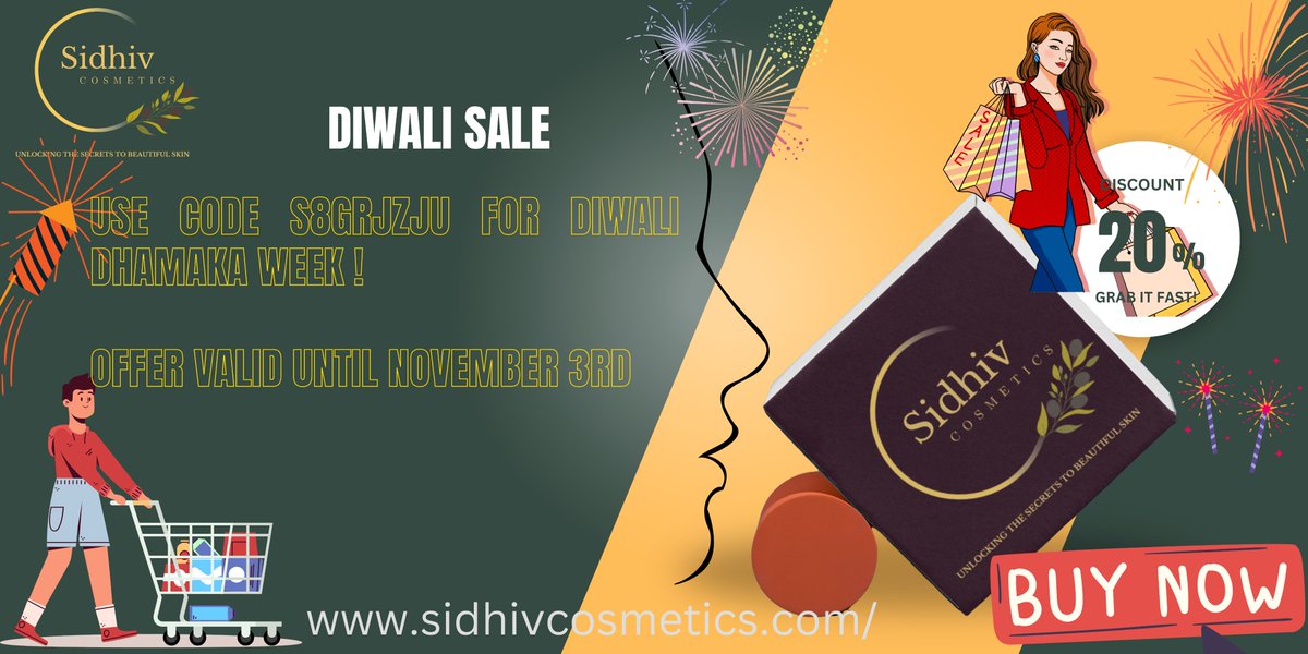 Sidhiv Cosmetics Diwali Sale