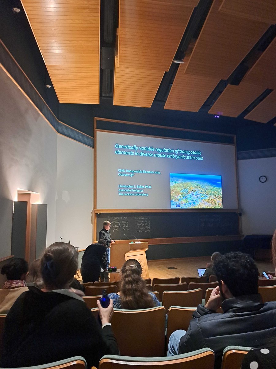 The Baker Lab (@chrisbakerlab) on Twitter photo Had the opportunity to share some recent work at #cshlTE24 🧬 thanks to <a href="/CedricFeschotte/">Cedric🧬➰🧬Feschotte</a> and organizers for a great experience! Had the opportunity to share some recent work at #cshlTE24 🧬 thanks to <a href="/CedricFeschotte/">Cedric🧬➰🧬Feschotte</a> and organizers for a great experience!