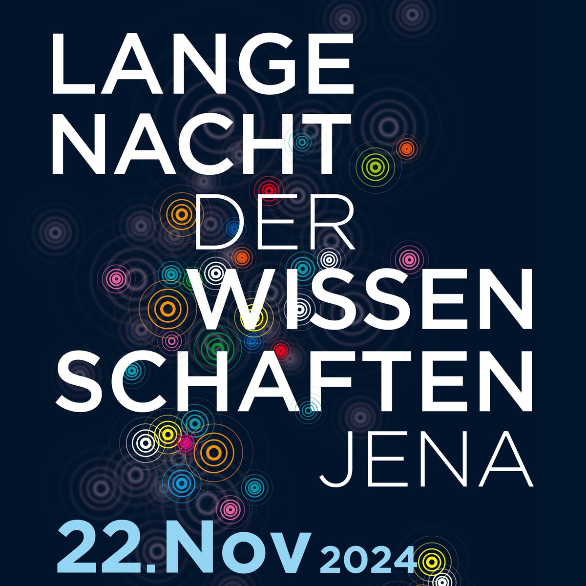 🚀🌃 #LNDWjena 2024 - Taucht mit uns ein in die faszinierende Welt der Daten! Freut euch auf interaktive Experimente, virtuelle Entdeckungsreisen und spannende Vorträge.

📆22.11.24, 18-24 Uhr 
📍Mälzerstr. 5
🔗Programm: shorturl.at/VzDBZ

Wir sehen uns!