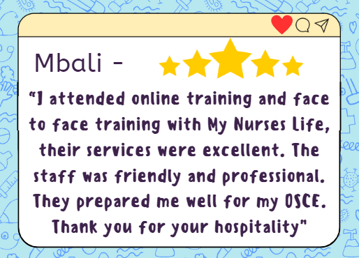 Here is another example of the wonderful 5 star reviews we have received.
We are so appreciative to all our wonderful nurses for their kind words and feedback. You help to continue providing the very best OSCE training.
#osce #OSCETraining #UKRN #nursing #QUALIFICATIONS