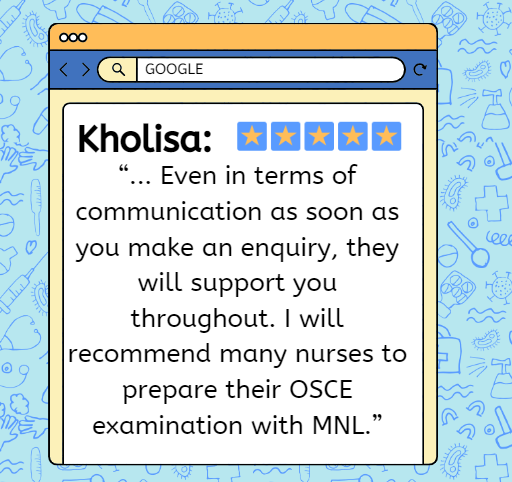 Another lovely bit of feedback on Google from Kholisa, who have passed their OSCE's with us. 
#osce #OSCETraining #UKRN #nursing #QUALIFICATIONS