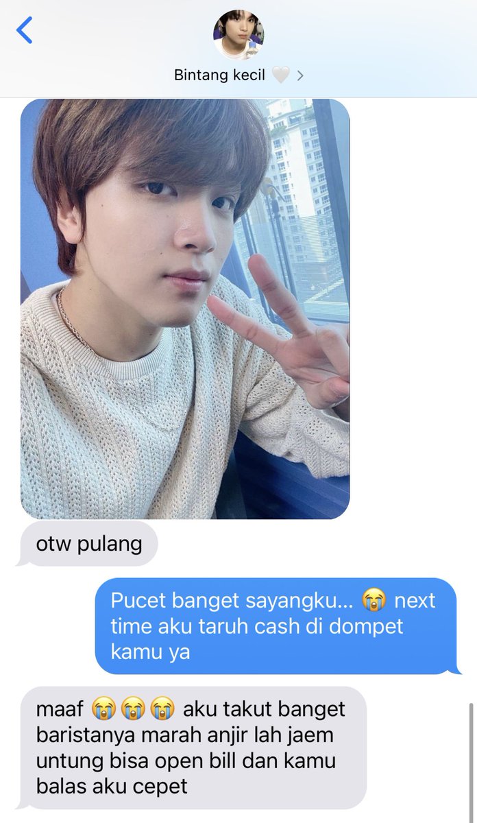 markhandsomer's tweet photo. habis ditransfer terbitlah suami suka marah marah https://t.co/v0Z9fG7wf6