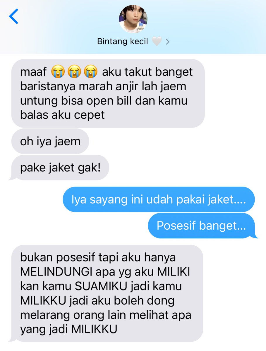 markhandsomer's tweet photo. habis ditransfer terbitlah suami suka marah marah https://t.co/v0Z9fG7wf6