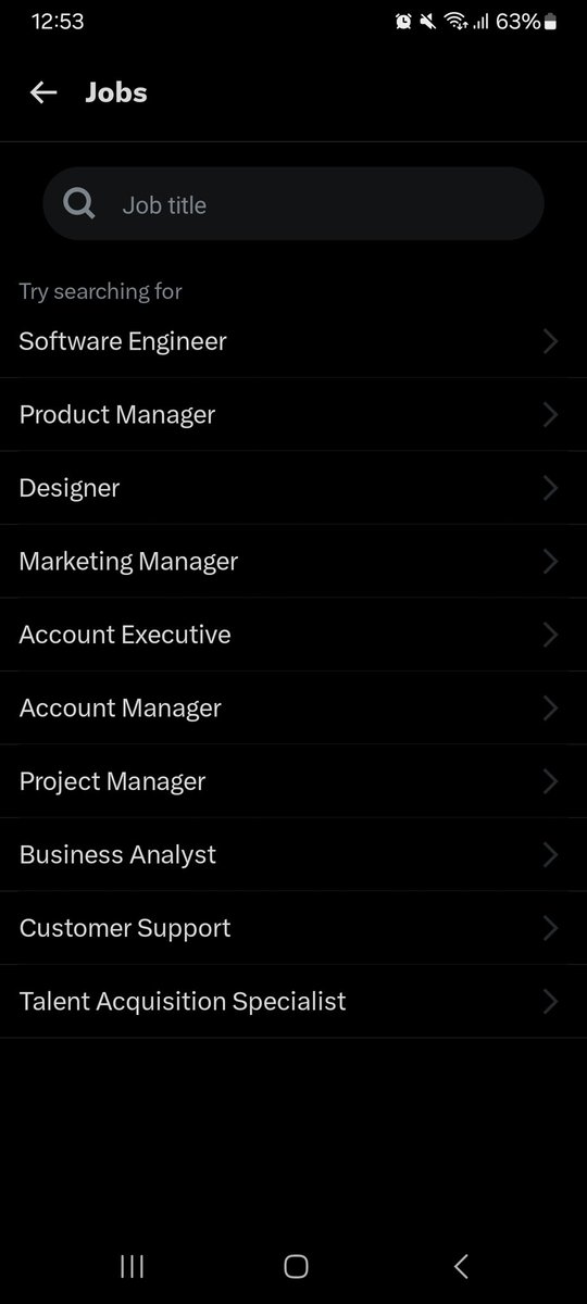 mechmouselingx's tweet photo. Why does twitter has a job search function now???? https://t.co/Owa1NWYFK1