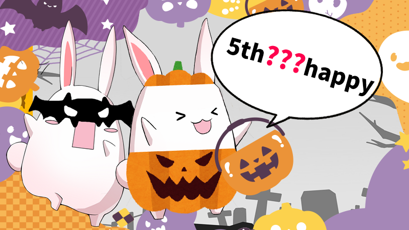 GenyoJPusagi's tweet photo. おっと、捕まっちゃった！🎃🍬

ここを見つけるのは簡単だったでしょう！
これが僕のギフトコードです！

そして、この❓❓❓の答えは、
場所1へ行かなければならないということです！
最後まで頑張ってね！🐰 https://t.co/GiduBgBxNo