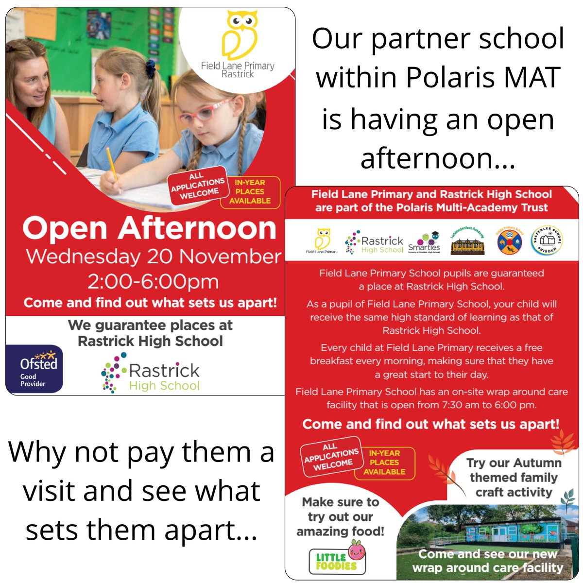 Smarties Nursery (@smartiesrhs) on Twitter photo It's almost time to apply for your child's Primary School place for 2025. Why not check out <a href="/FieldLaneSchool/">Field Lane Primary School</a> and see what sets them apart! <a href="/PolarisMat/">PolarisMAT</a> #openafternoon #primaryschooladmissions It's almost time to apply for your child's Primary School place for 2025. Why not check out <a href="/FieldLaneSchool/">Field Lane Primary School</a> and see what sets them apart! <a href="/PolarisMat/">PolarisMAT</a> #openafternoon #primaryschooladmissions