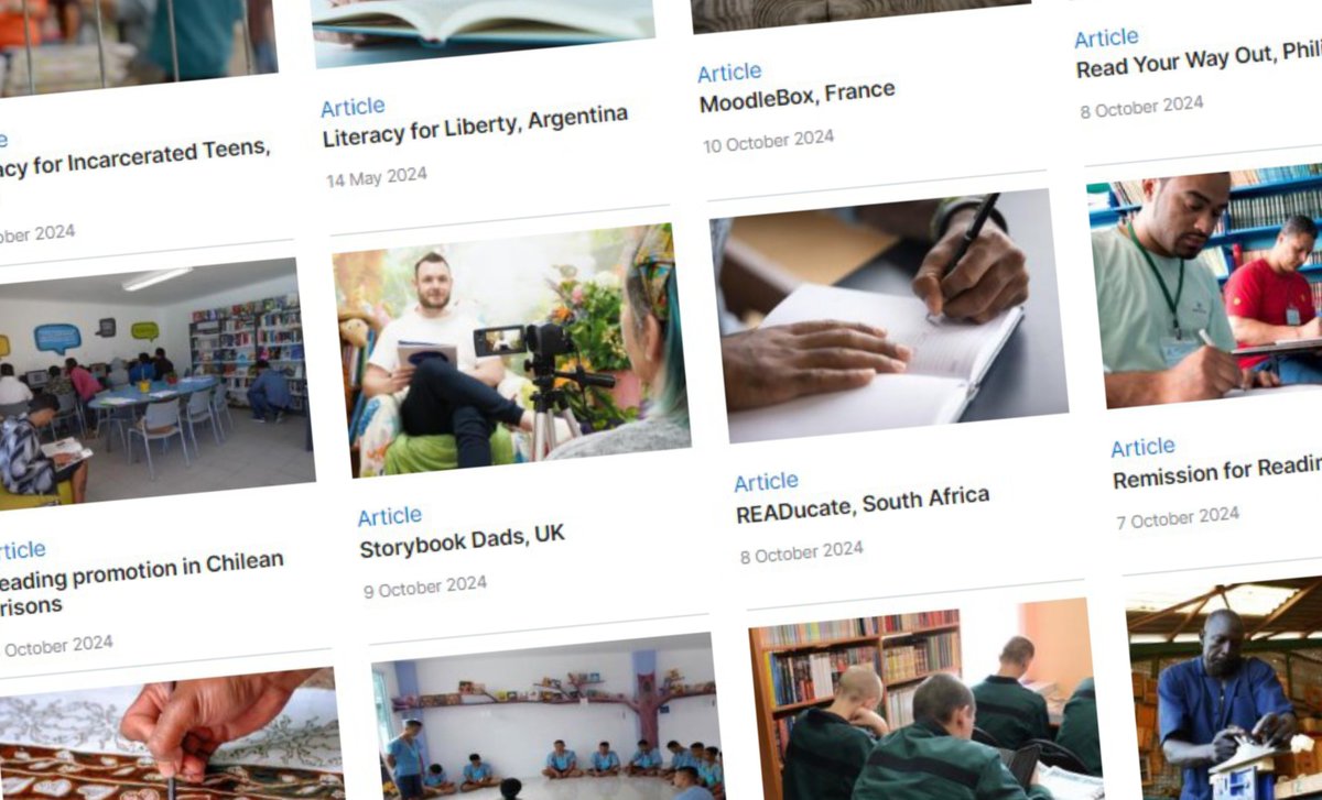 We are very proud to be one of sixteen global organisations included in UNESCO Institute for Lifelong Learning new collection of inspiring practices in prison education and prison libraries.
uil.unesco.org/en/prison-educ…