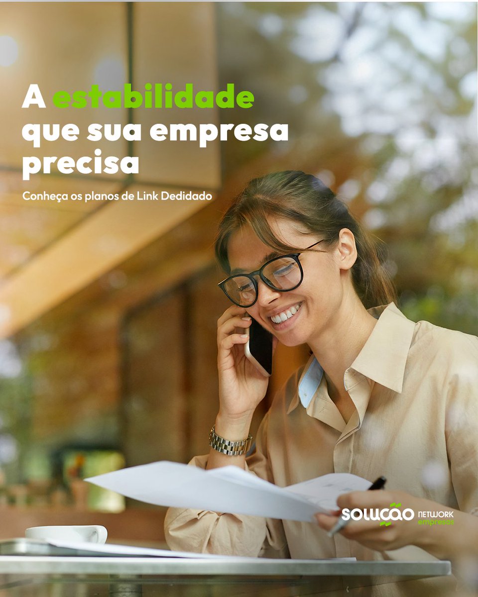 Experimente a estabilidade e a velocidade que sua empresa merece. Conheça o link dedicado da Solução Network, invista na qualidade e na confiabilidade da sua internet. 💼✨

#empresas #LinkDedicado #Qualidade #Internet