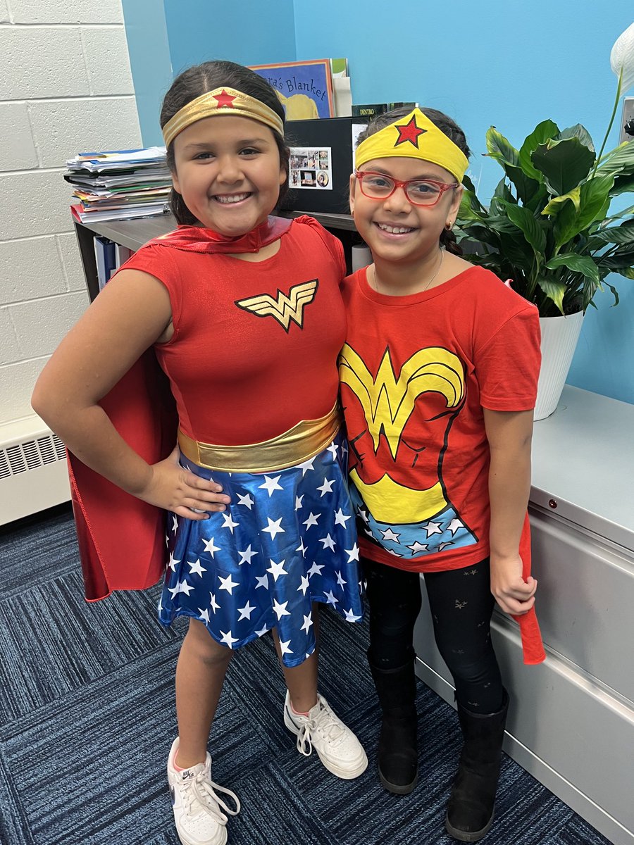 Super Heroes Day at the nest.