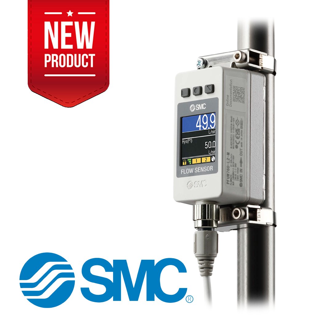 SMCCorporation's tweet image. New Product from SMC!!
Clamp-on Type #FlowSensor! Easy mounting for retrofitting which reduces installation work.
Download the catalog content2.smcetech.com/pdf/ES100-167-…