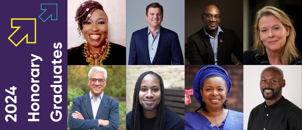 London South Bank University - LSBU (@lsbu) on Twitter photo LSBU has awarded Honorary Doctorates to 8 outstanding individuals, including <a href="/Tony_Bates71/">Tony Bates</a>, Professor Jason Arday, Dame Jo da Silva, <a href="/SholaMos1/">Dr Shola Mos-Shogbamimu</a>, @abrown_creative, Reverend <a href="/SteveChalke/">Steve Chalke</a>, & <a href="/felicia_kwaku/">Dr Felicia Kwaku, OBE, RGN</a>.
🎓 lsbu.ac.uk/about-us/news/… LSBU has awarded Honorary Doctorates to 8 outstanding individuals, including <a href="/Tony_Bates71/">Tony Bates</a>, Professor Jason Arday, Dame Jo da Silva, <a href="/SholaMos1/">Dr Shola Mos-Shogbamimu</a>, @abrown_creative, Reverend <a href="/SteveChalke/">Steve Chalke</a>, & <a href="/felicia_kwaku/">Dr Felicia Kwaku, OBE, RGN</a>.
🎓 lsbu.ac.uk/about-us/news/…