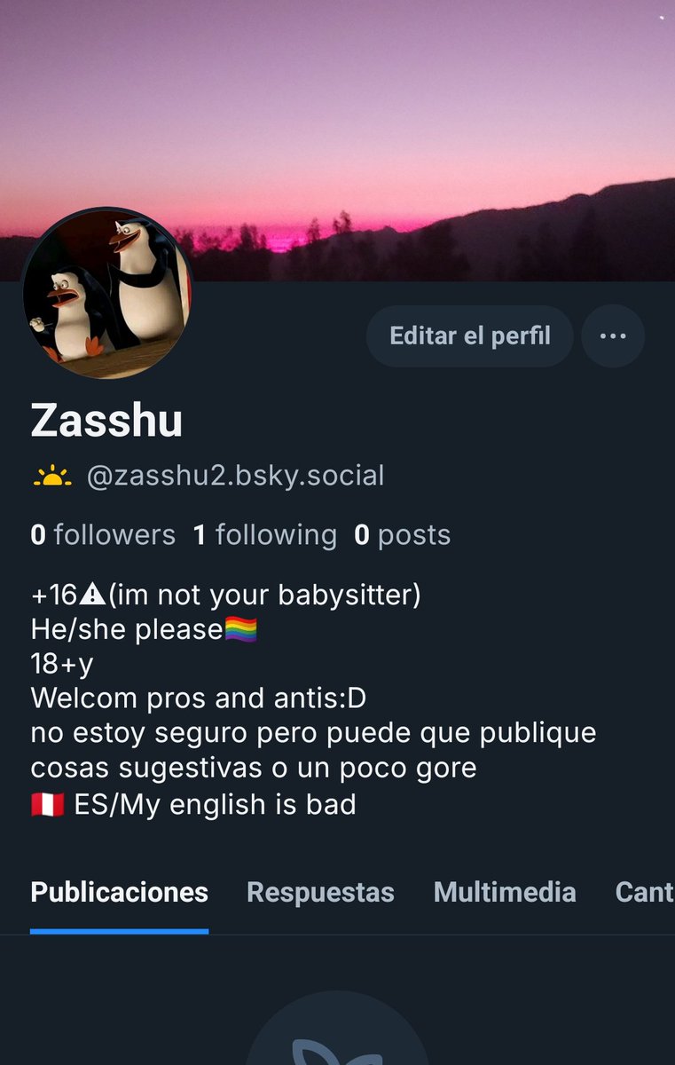 Zasshu_PL's tweet photo. Ya me cree la cuenta, si gustan díganme, todavía quiero ver cómo se tratan las publicaciones.
De poco en poco iré abandonando Twitter. https://t.co/PZXJRqaUcn