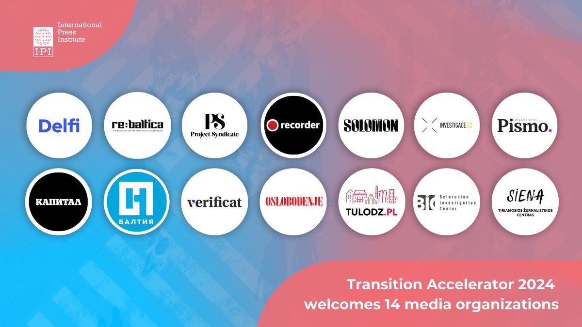 globalfreemedia's tweet photo. 🚀 Transition Accelerator 2024 kicks off! Meet 14 #EuropeanMedia organizations set to revolutionize their digital strategies, build innovative news & revenue products!📈https://t.co/08B0G1SLm7
#MediaInnovation #MediaSustainability https://t.co/A56lWH5UHP