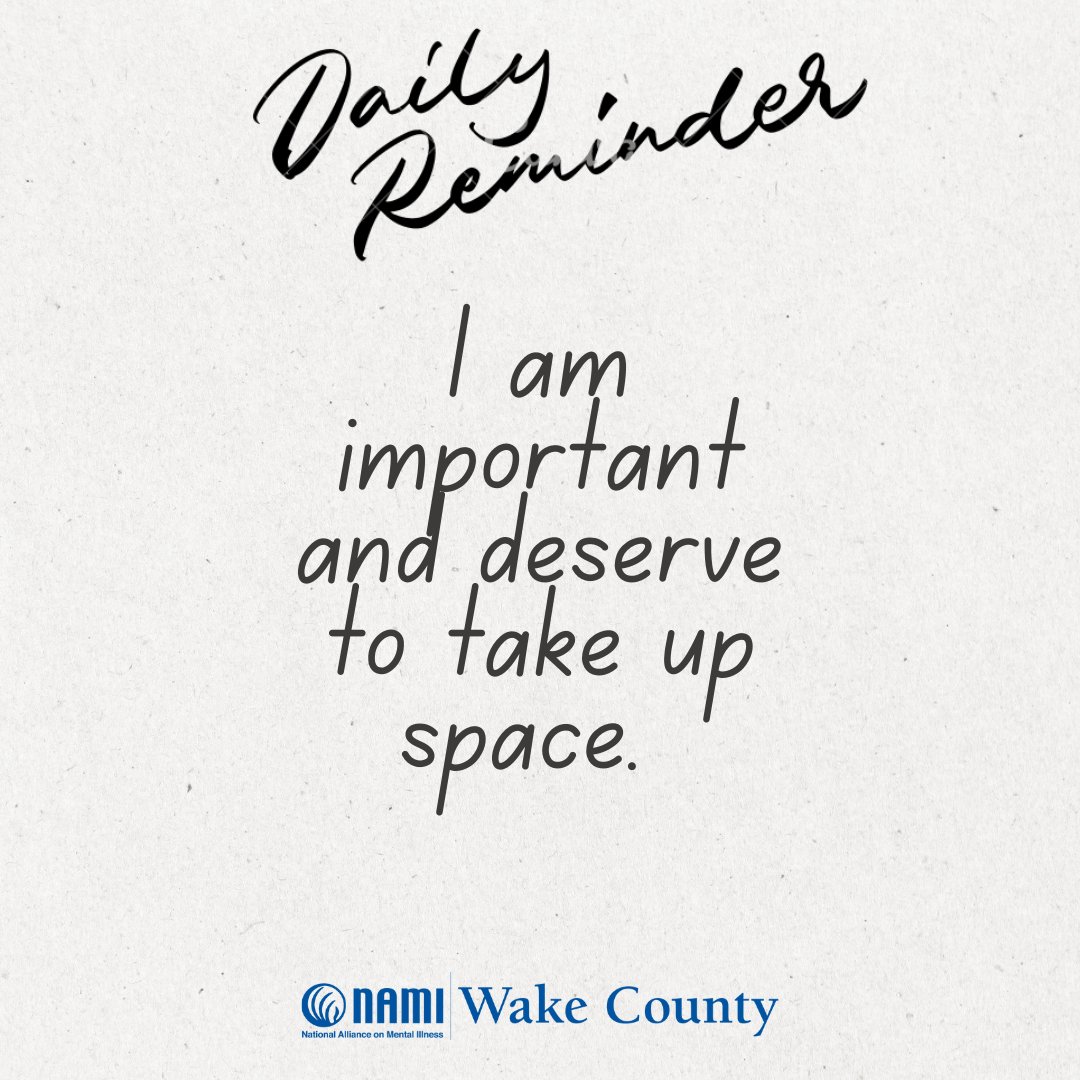 NAMI Wake County tweet media