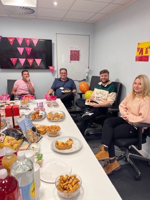 MGSPFS's tweet photo. Last Friday, our team came together for a fantastic #WearItPink day, raising awareness for breast cancer. 

We are proud to stand behind such an important charity, doing our bit to help make a difference. 

#BreastCancerAwareness #MGroupServices #PlantandFleet https://t.co/2WKxUp257j