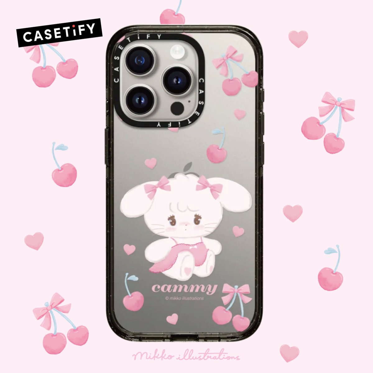CASETiFY×mikko illustrationsコラボレーション第二弾💐 本日10/21より