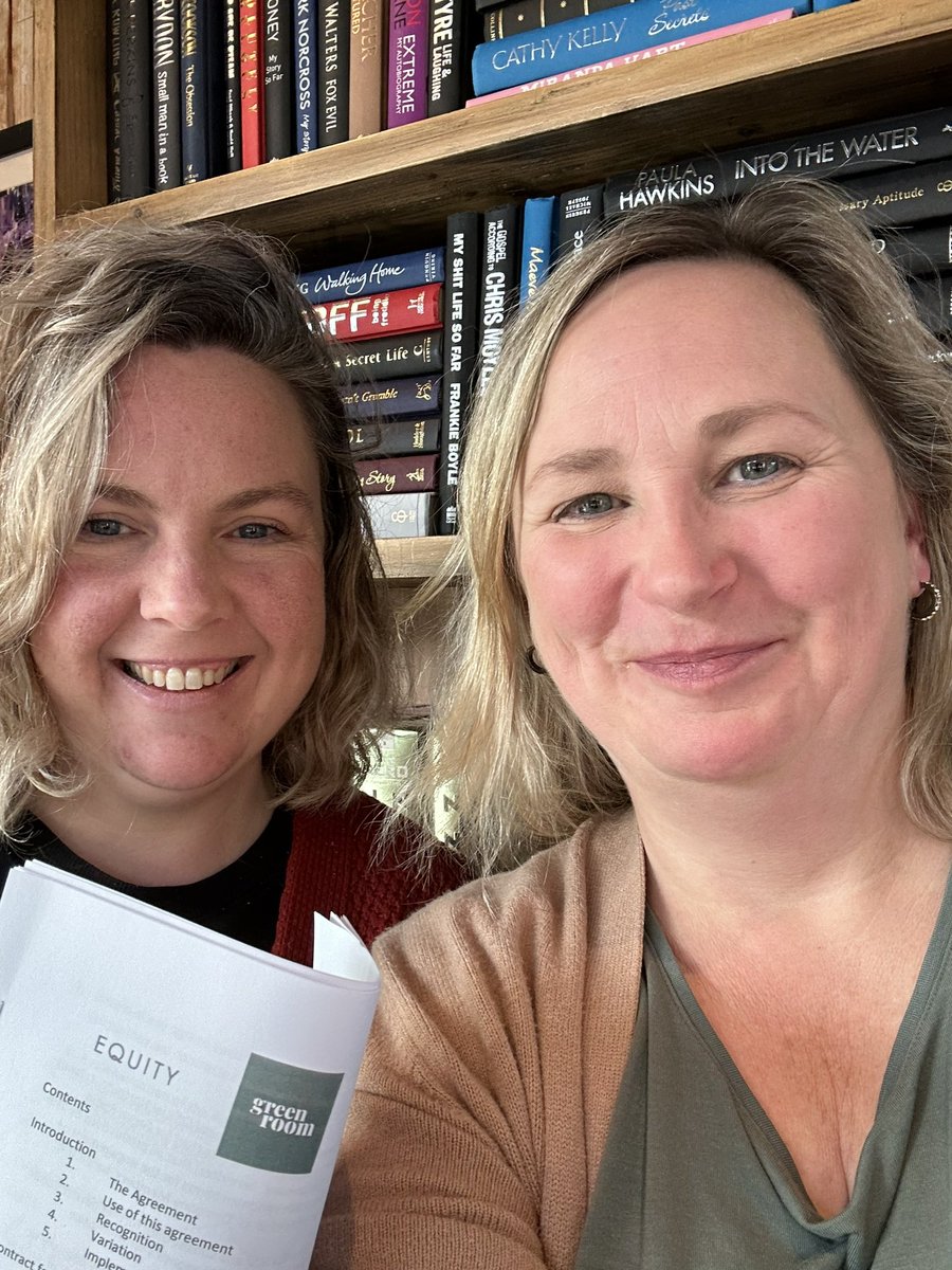 Equity Northern Ireland General Branch (@equitynibranch) on Twitter photo A refreshing Monday morning with <a href="/GreenRoomNI/">Green Room Productions NI</a> renewing the Equity/Green Room agreement for 24/25! A refreshing Monday morning with <a href="/GreenRoomNI/">Green Room Productions NI</a> renewing the Equity/Green Room agreement for 24/25!