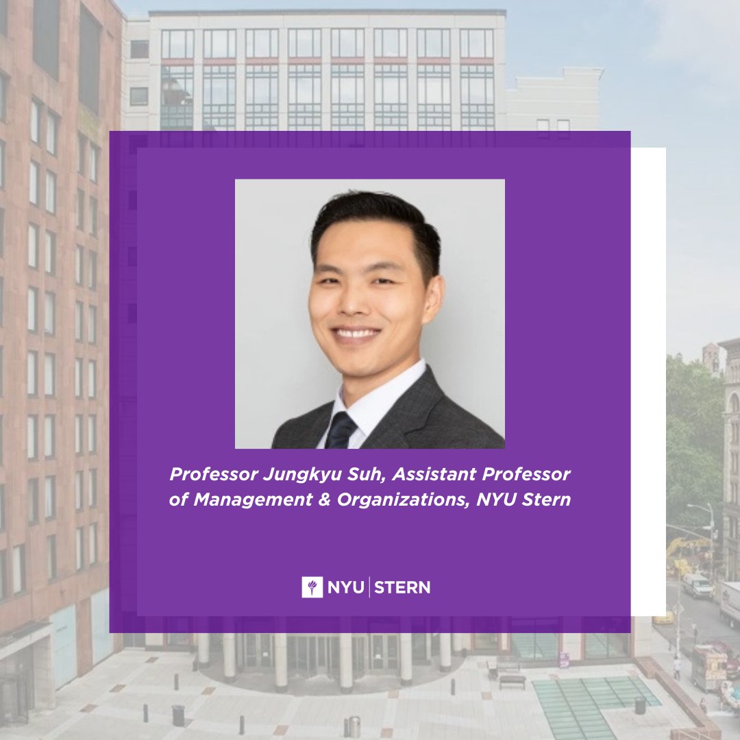 Why do startups take bigger risks with innovation? <a href="/NYUStern/">NYU Stern</a> 's Professor <a href="/jungkyusuh/">Jungkyu Suh</a>  explains how they overcome challenges to drive scientific advances faster. Watch here: youtube.com/watch?v=2-FiSg…