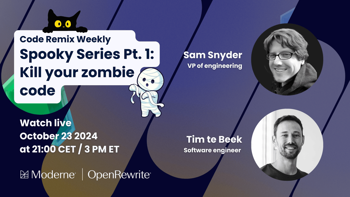 OpenRewrite by Moderne tweet media