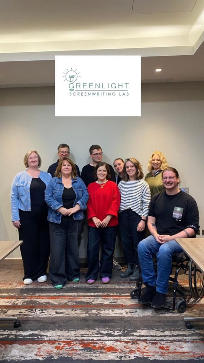sarahcagordon's tweet photo. Really brilliant 6 months developing a tv pilot with the Greenlight Lab. Thank you @danumediagalway @TalentAcademies and @PhilipShelley1 https://t.co/Byf2cYJ2YM