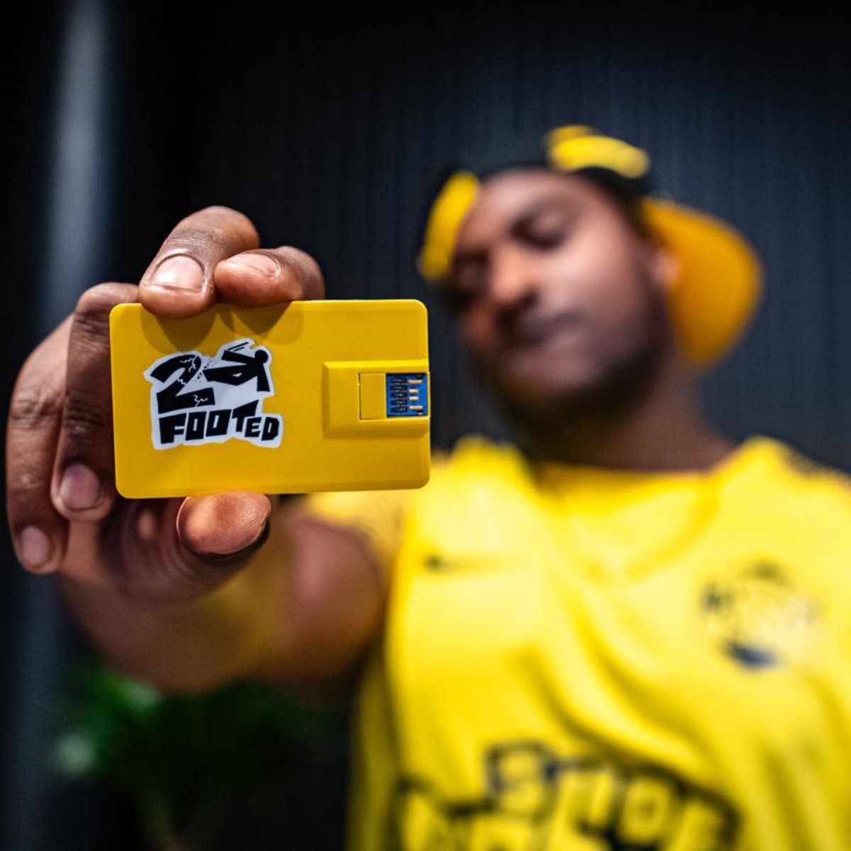 Pre-Order a Limited Edition "Big Slide Tackle: 2 Footed" Yellow Card USB now! 
(USB &amp; USB Type C Drive)

Out 7th November 2024 👣⚠️

kruzleone.bandcamp.com/merch/limited-…