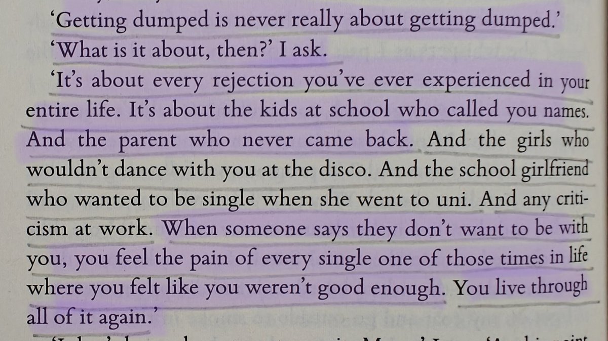 kritipraaa's tweet photo. "Getting dumped is never really about getting dumped."

"What is it about, then?" https://t.co/KSKBNeJ5gT