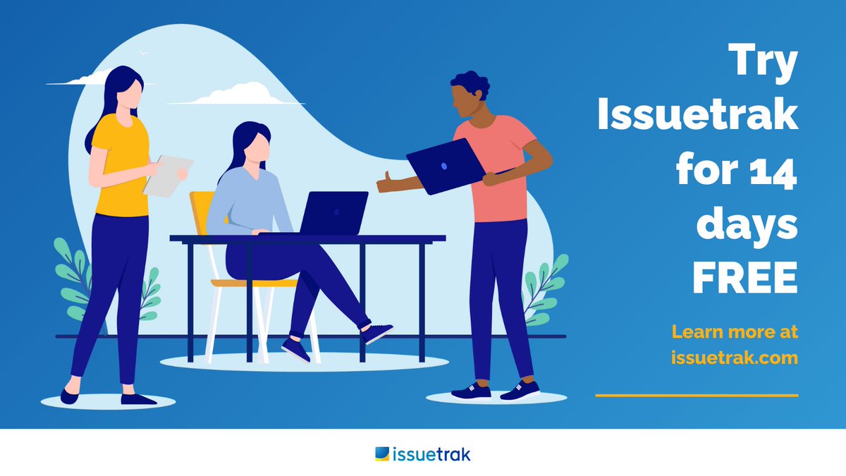 Issuetrak's tweet image. Did you know Issuetrak is perfect for help desks, complaint management, service desks, customer support, and more? Try it free for 14 days: hubs.ly/Q02Rgl8M0
#HelpDeskSolutions #ComplaintManagement #ServiceDesk