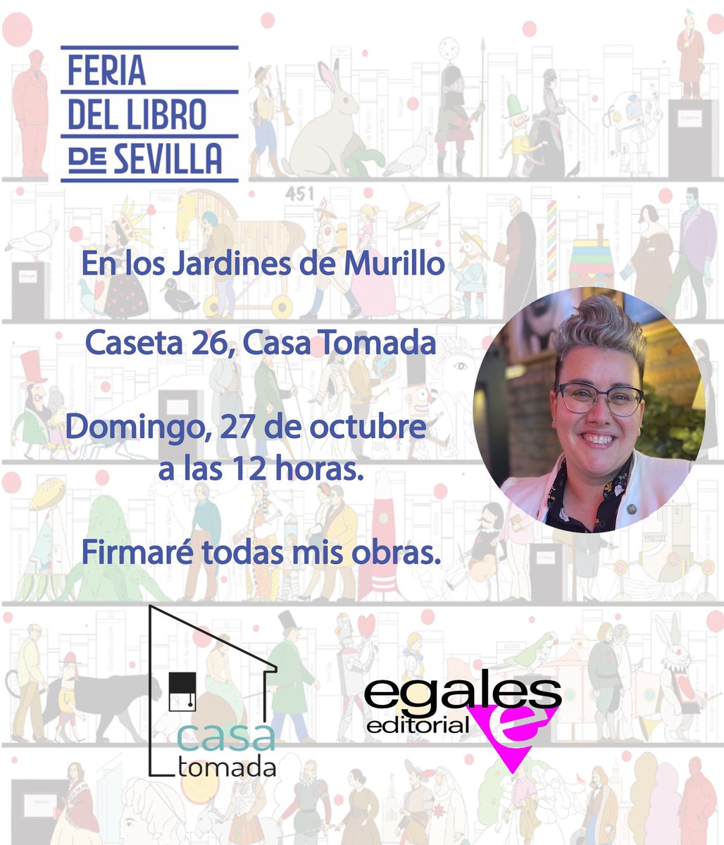 Allí os espero!! <a href="/enlacasatomada/">Casa Tomada</a> <a href="/editorialegales/">Editorial Egales 🏳️‍🌈</a> <a href="/FLSevilla/">Feria Libro Sevilla</a>