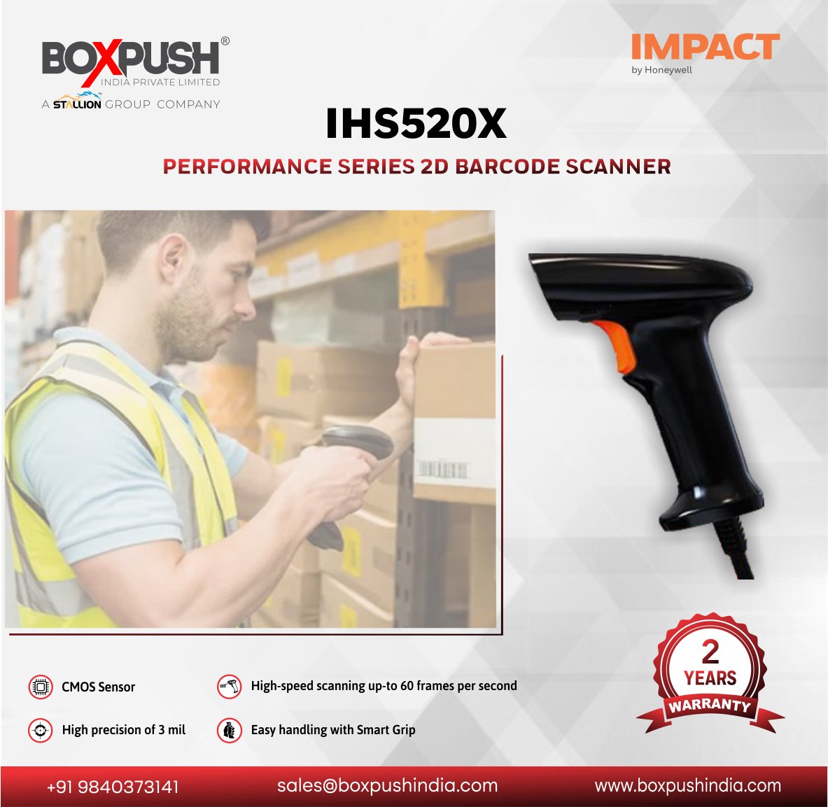 Boxpush024's tweet image. Elevate Your Efficiency with the IHS520X Performance Series 2D Barcode Scanner!
Let us help you streamline your processes and take your operations to the next level!
📩: sales@boxpushindia.com

#IHS520X #BarcodeScanner #Boxpush #Panindiachannelnetwork #dealership #kochi #kerala