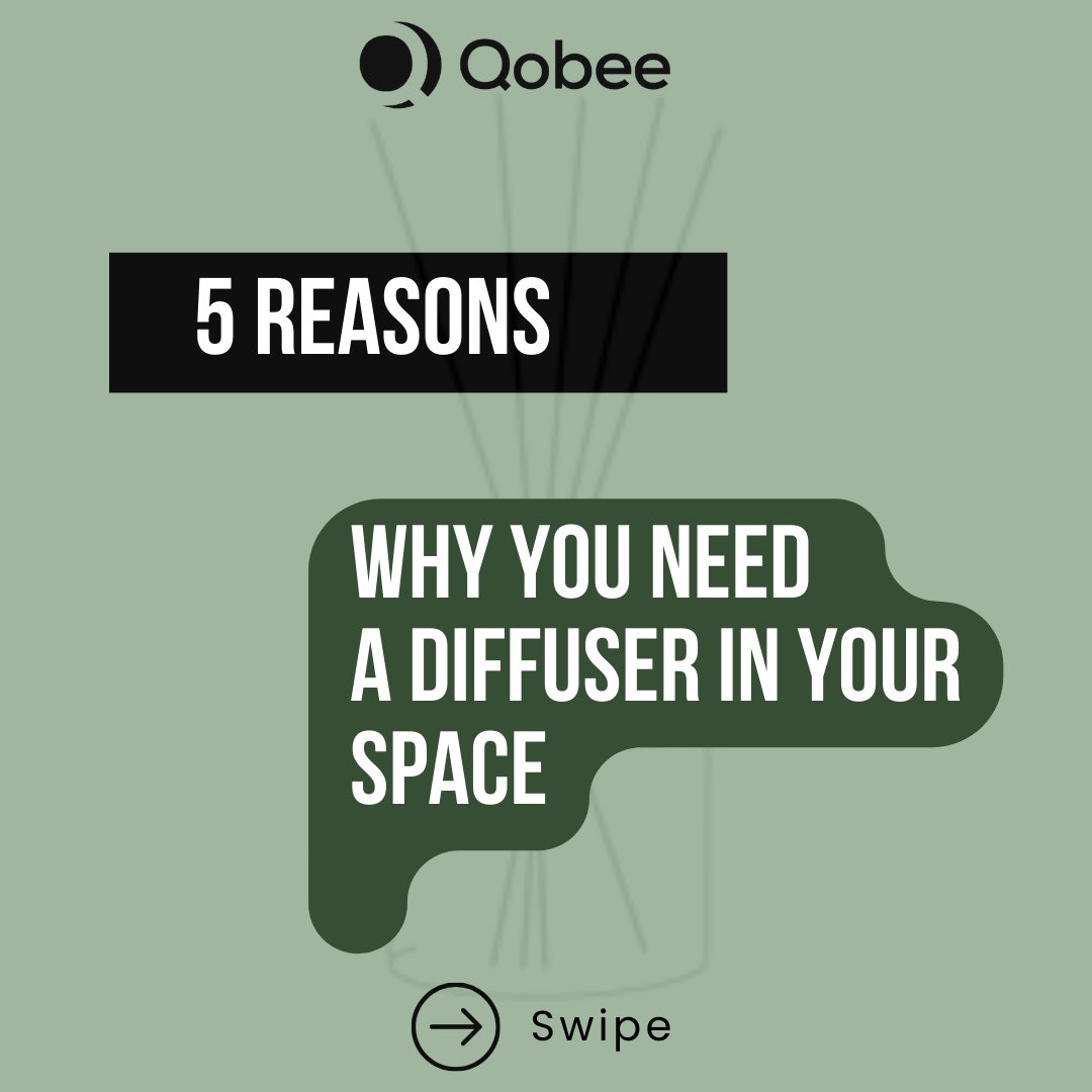Qobee_'s tweet photo. Here are 5 reasons why a diffuser is a must-have for any room. From stress relief to boosting focus, the benefits are endless.
Which reason resonates with you the most? Let us know in the comments! #Aromatherapy #HomeEssentials #HomeEssential #WellnessJourney https://t.co/cMPXtHJW7m