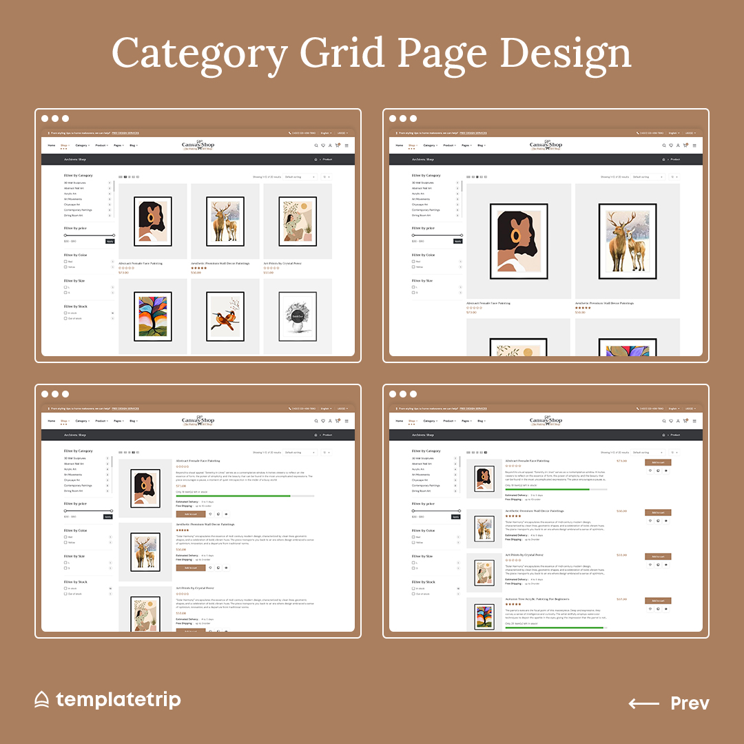 CanvasShop – The Perfect WooCommerce &amp; Shopify Theme for Painting, Art &amp; Crafts Stores

Key features of canvasShop
1. Responsive Design
2. SEO Optimized
3. Banner and CMS

Buy - templatetrip.com/?s=canvas+shop… 

#theme #shopify #ecommerce #webdesign #webdevelopment #viral