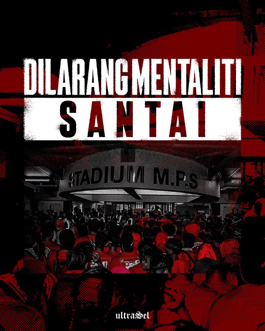 ultraSel_'s tweet photo. Dilarang Mentaliti Santai

#T14EFAMOuS
#MentalitiJuara
#TerusMembudayakanSokongan
#WujudWarisWatan
#SelangorNoSurrender https://t.co/J4M0DQZGyg