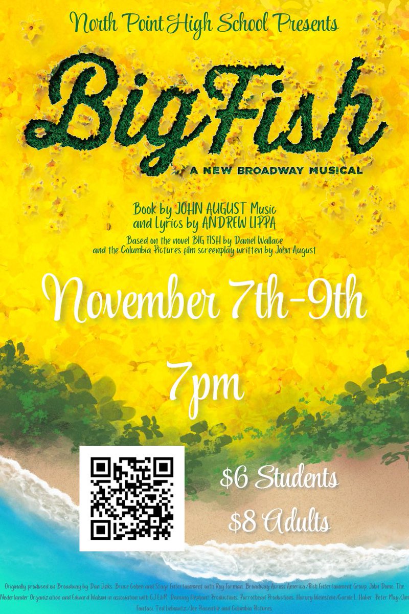 Get your tickets today! Opening night is just over two weeks away!