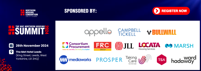 Our Northern Housing Summit 2024 wouldn't be possible without our sponsors <a href="/Appello_UK/">Appello</a>, Campbell Tickell, <a href="/TeamBullWall/">BullWall</a>, @ConsortiumProc, <a href="/FRC_Group/">FRC Group</a>, <a href="/JLLUK/">Richard D.</a>, <a href="/Locatahousing/">Locata Housing</a>, <a href="/MarshGlobal/">Marsh</a>, <a href="/mediaworksuk/">Mediaworks</a>,  <a href="/Prosper_NE/">Prosper</a>, <a href="/takingcareuk/">Taking Care</a>, <a href="/TSAVoice/">TSA (TEC Services Association)</a> &amp; <a href="/WardHadaway/">Ward Hadaway</a> 

If you're attending