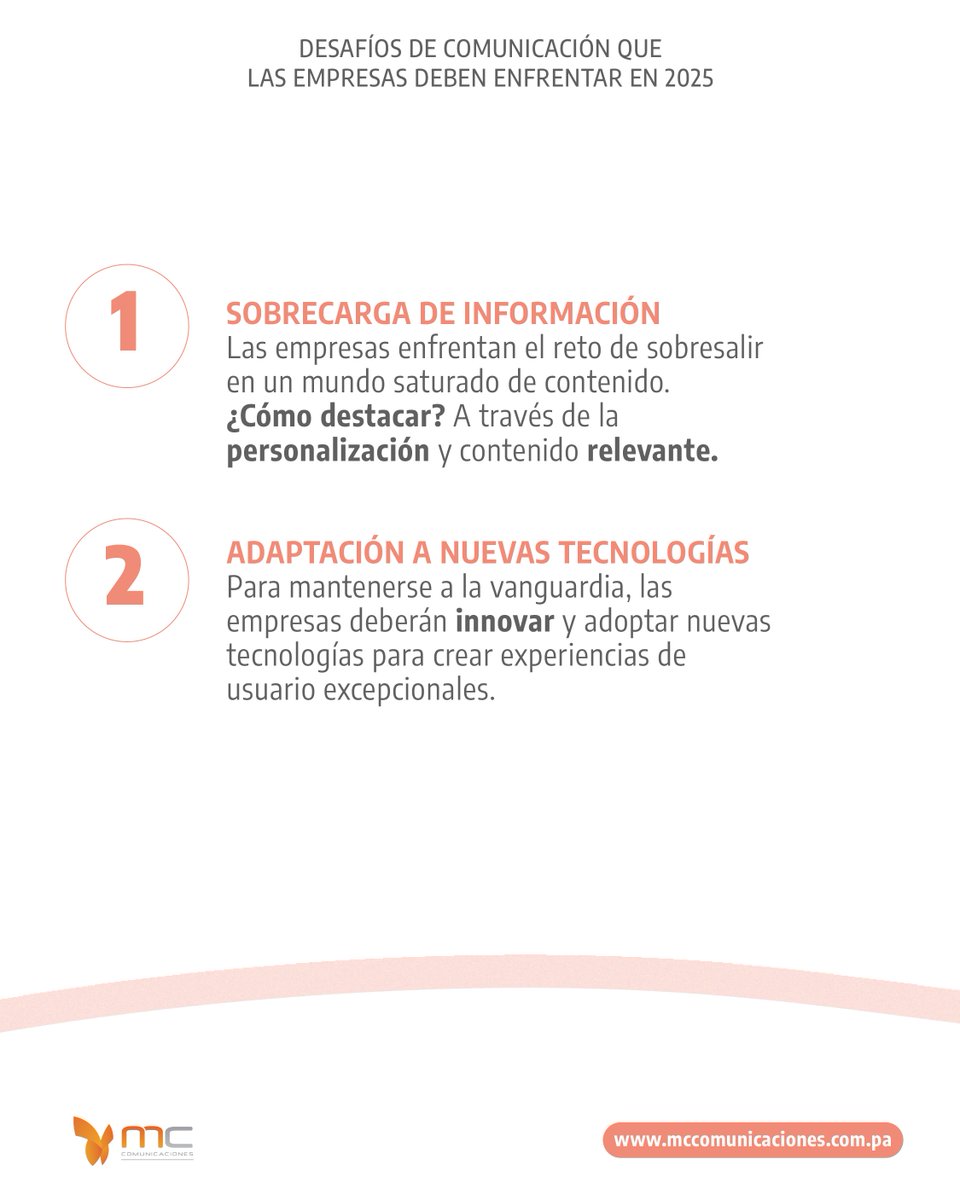 MCComunica's tweet photo. La clave estará en ser flexibles, auténticos y estar dispuestos a evolucionar junto con las tendencias y necesidades de los consumidores.

#mccomunicaciones
#comunicacion2025
#retosfuturos
#innovaciontecnologica
#comunicacionestrategica
#adaptabilidad https://t.co/cX5qHvxc1R