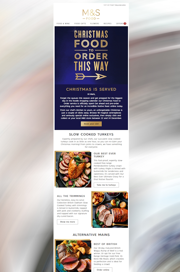 mailinspiration's tweet photo. Marks and Spencer Food #emaildesign - https://t.co/OGdhO7bDjC https://t.co/ymoK46agT9