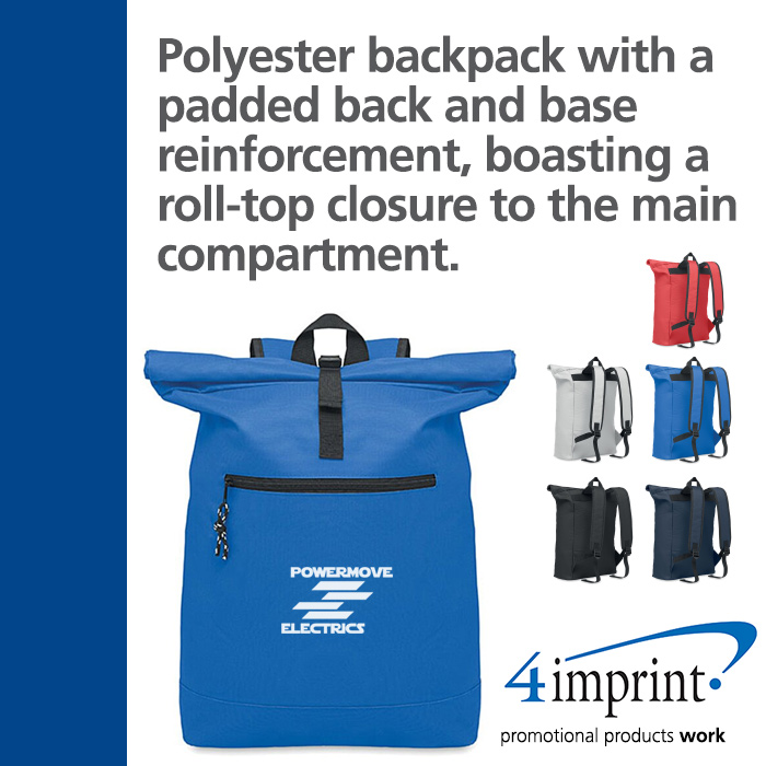 4imprintUK's tweet image. Features your logo, a front zipped pocket and laptop sleeve to hold up to a 15" laptop or tablet.

Irea Roll-Top Backpack
4imprint.co.uk/404563

#backpacks #rolltopbackpack #yourlogohere #4imprintuk
