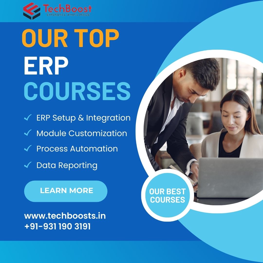 Techboostss's tweet image. Master the world of ERP with Techboost! Gain the skills you need to streamline business operations and boost your career! 🎓💼
#ERPTraining #TechEducation #BusinessSoftware #ERPSystem
𝐂𝐨𝐧𝐭𝐚𝐜𝐭 𝐔𝐬: 📞 +91-931 190 3191, info@techboosts.in
🌐 techboosts.in