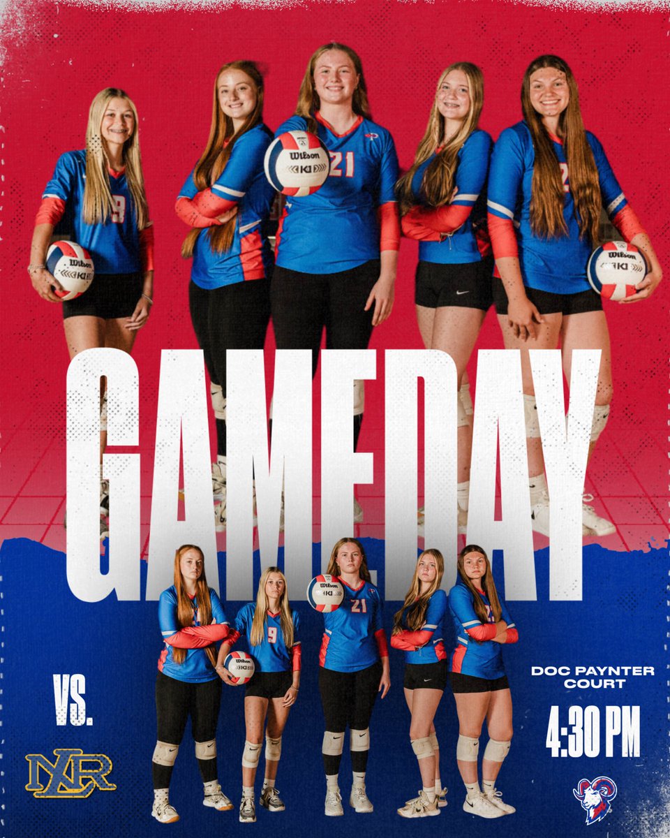 LadyRamVball's tweet photo. 𝐆𝐚𝐦𝐞 𝟑𝟏

🆚 North Little Rock 
📍 Doc Paynter Court 
💻 YouTube- Paragould Rams Sports Network  
🕓 4:30 PM
🏐 Sr. B and Sr. A

🔵Go Lady Rams!🔴

#HandleHardBetter https://t.co/H21MCZt3K7