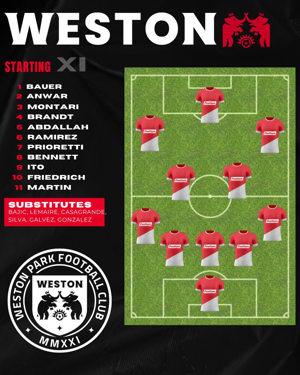 westonparkfc's tweet photo. MATCHDAY ❤️🩶🖤🐘
📅24-10-2024
⏲️22.00
🏟️Stenth End
👕Sough Couth
#UpTheTrunk #WestonParkFC #Footium https://t.co/vejMnWISDh