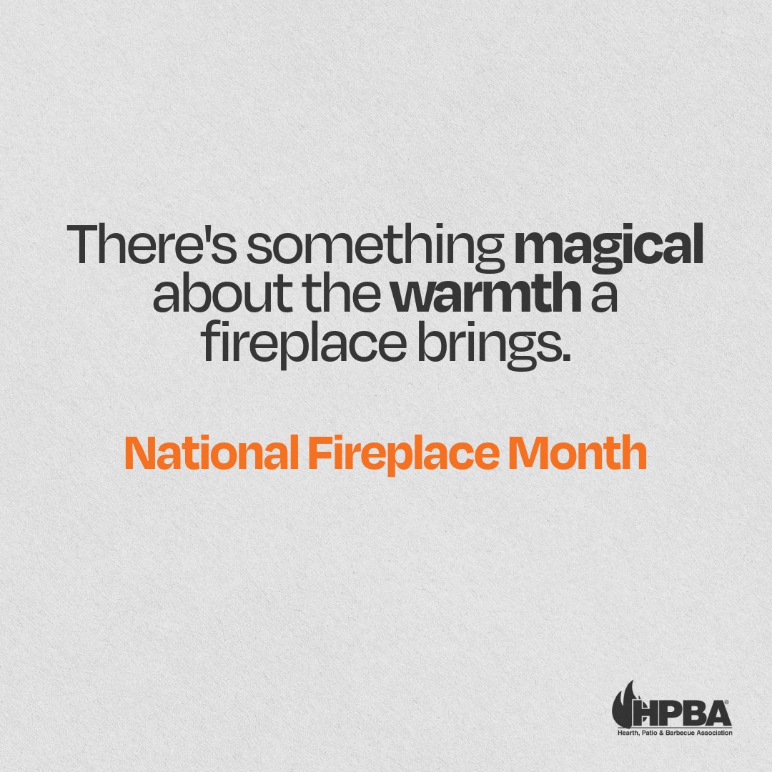 Make the most of your fireplace this season.

October is National Fireplace Month, the perfect time to enjoy the warmth, ambiance, and comfort your hearth brings. What’s your favorite way to unwind by the fire?

#NationalFireplaceMonth #HomeComforts