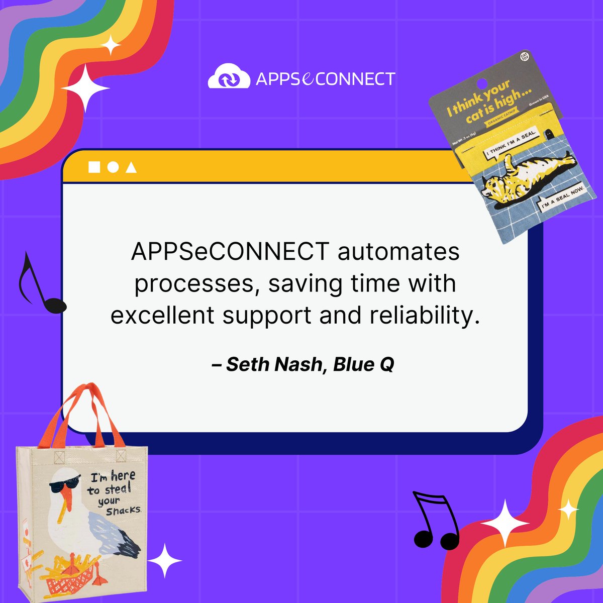 appseconnect's tweet image. Witness how Blue Q revolutionized their #eCommerce and #ERP operations with APPSeCONNECT’s seamless @Shopify and #MSDynamicsNAV #integration! ✨

Discover how they streamlined processes and embraced sustainability with APPSeCONNECT 👉🏻 appseconnect.com/blueq-dynamics…